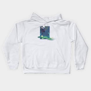 Kazuha art Kids Hoodie